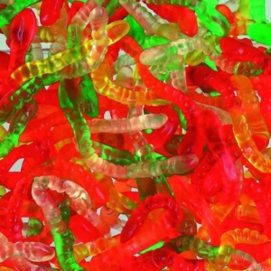 Candy Cup: Haribo Gloeiwormen 250 Gr.