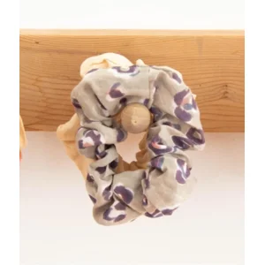 Bindi Atelier Scrunchie Haarelastiek Boho Bengal Tilleul 2st