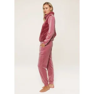 Lingadore Velvet homewear in roze