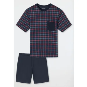 Schiesser - Comfort Essentials – Pyjama – 181155 – Navy