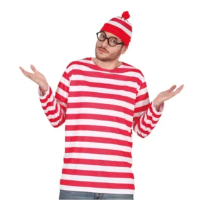 Verkleedset - Wallie - T-shirt, muts, bril