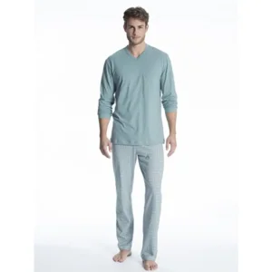 Calida Heren Pyjama: (100% Zwitsers Katoen) S - XXL