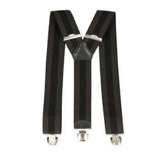 Bretellen Bruin-zwart