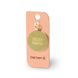 Gouden Charm - Mooi mens