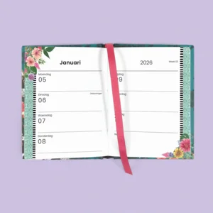 Mini agenda - 2026 - Melli Mello - Groen