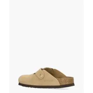 Birkenstock Boston Beige Damesslippers