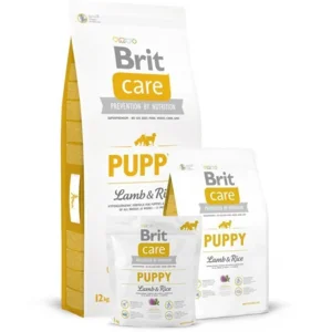 Brit care Puppy Lam&Rijst Hypo-allergeen 12kg met 50% vlees!