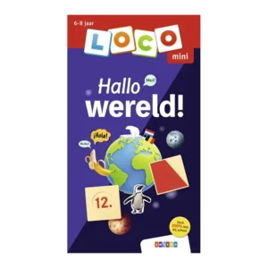 Loco Mini - Boekje - Hallo wereld! - Wereldoriéntatie - Landen en culturen - 6-8 jaar
