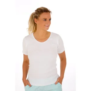 Perlina Dames onderhemd: Thermisch,wit ( LINA.34 )