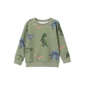 Name it Jongens Sweater Oil Green