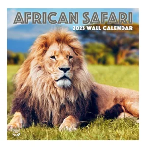 Kalender - 2023 - Afrikaanse safari - 30x30cm