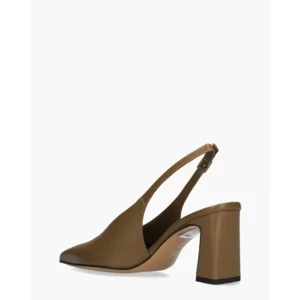 Guglielmo Rotta Alpha Nappa Khaki Dames Slingbackpumps