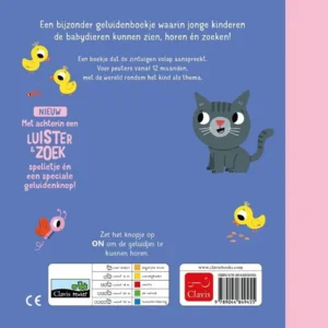 Boek - Babydieren - Met geluiden