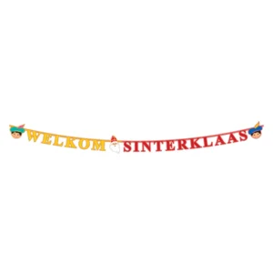 Letterslinger - Welkom Sinterklaas - 2.30m