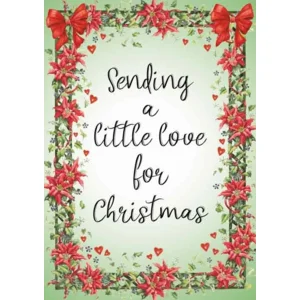 Kaart - Kerst - JBS - Sending a little love for christmas - KJS006