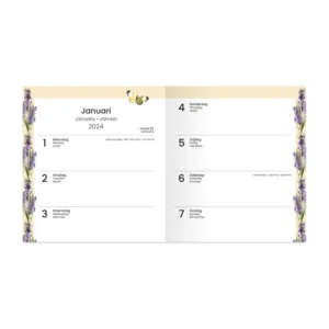 Agenda - 2024 - Weekagenda - Colibri - Vierkant