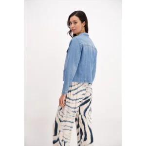 Signe Nature Jeansvest: Met knopen sIGNE.1308