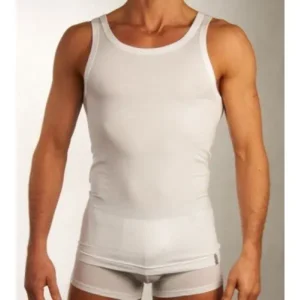 Schiesser 95/5 Shirt 0/0 Singlet - 205428 – White