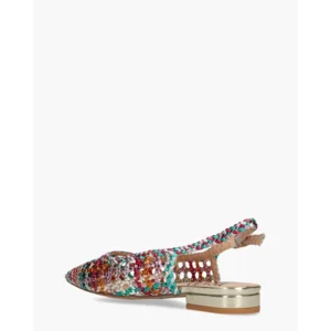 Lisa & Jo Deborah Multicolor Dames Slingbacksandalen