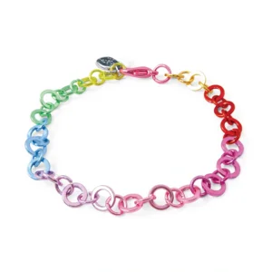 Stel je eigen bedelarmband samen - armband regenboog