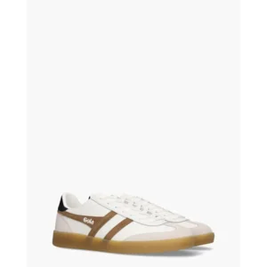 Gola Viper Leather Off-White/Bruin Herensneakers