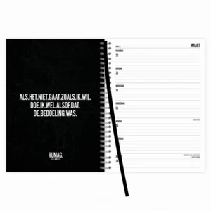 Agenda - RUMAG. - Spiraal - 2027 - 17x23cm