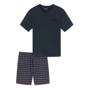 Schiesser - Comfort Essentials – Pyjama – 181153 – Navy