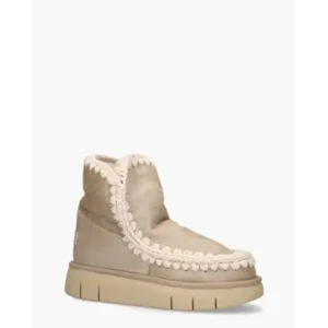 Mou Eskimo 18 Bounce Beige Dames Enkelboots