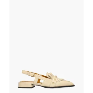 Via Vai Jazz Tammi Off-White Dames Slingbackloafers