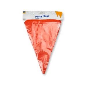 Vlaggenlijn - oranje - 50m