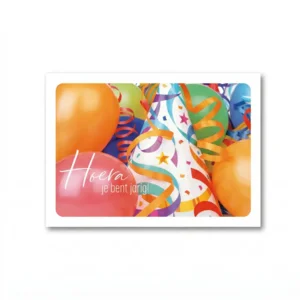 Kaart - Photo factory - Hoera je bent jarig! - nr.04