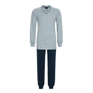 Ringella Heren pyjama: V hals, 100% katoen ( RIN.483 )