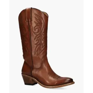 Perlita Peaches Helden Cognac Damesboots