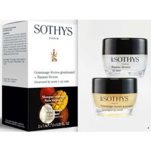 SOTHYS Duo lippen : Gommage lèvres gourmand + Baume lèvres