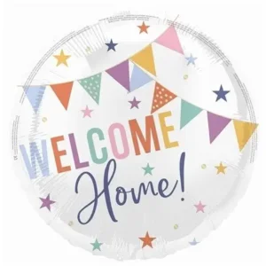 Folieballon - Welcome home - 45cm - Zonder vulling
