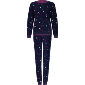 Pastunette Rebelle Dames pyjama: Fleece, Sterren motief ( PAS.5 )