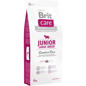 Brit Care hypo-allergeen Junior - large breed Lam en Rijst -12kg