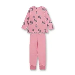 Sanetta Meisjes Pyjama: Roze, kersen, Katoen ( SAN.162 )