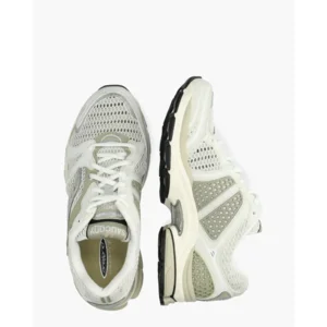 Saucony ProGrid Triumph 4 Wit/Khaki Damessneakers