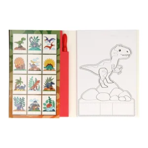 Prikblok - Dino's - Met priklap en prikpen