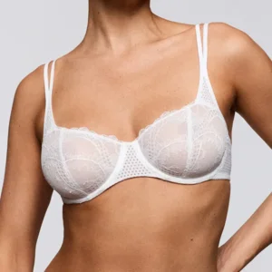 Sarda Lisa balconnet bh in wit