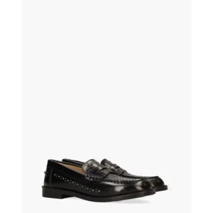 Barbara Brera Amara Zwart Damesloafers