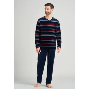 Schiesser – Warming Nightwear – Pyjama – 175607 – Night Blue