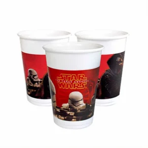 Partyset Star Wars Kylo Ren: borden + bekers + servetten + letterslinger + uitnodigingen + tafeldoek