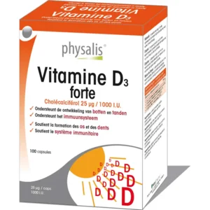Physalis Vitamine D3 forte 100 cap