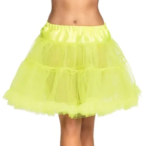 Neon gele petticoat- Fashion fluo tutu