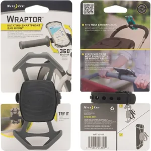 Nite Ize Wraptor Rotating Smartphone Bar Mount houder Smartphone houder voor de Fiets WPT-09-R3