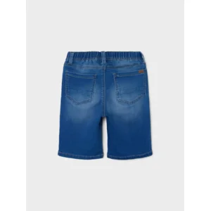 Name it Jongenskleding Jeans Jogger Bermuda Short Ryan Dark Blue