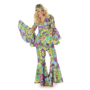 Kostuum - Flower power - Hippie - Dames - S