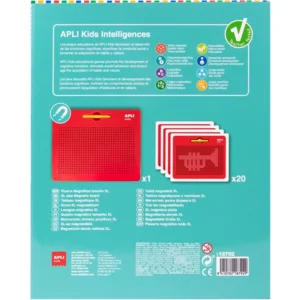 Magneetbord met pen - XL - 31,5x1,8 x 25,7cm